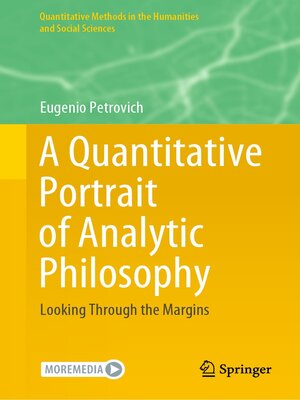 cover image of A Quantitative Portrait of Analytic Philosophy